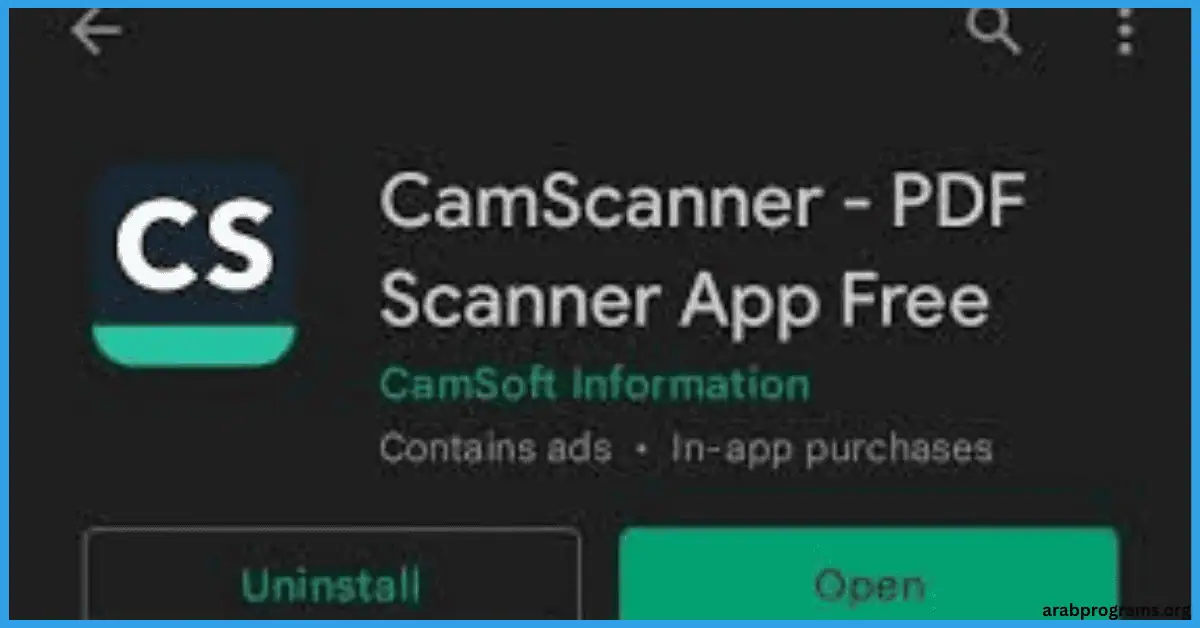 تنزيل برنامج camscanner للكمبيوتر